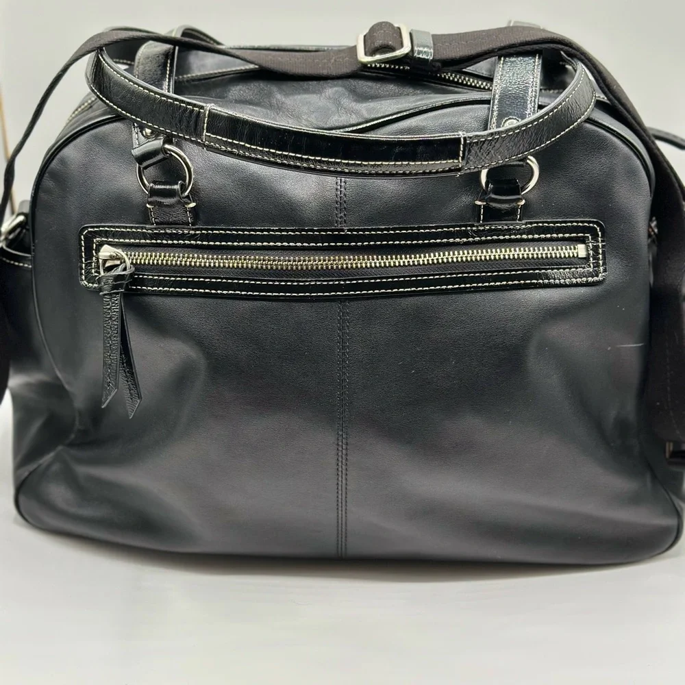 Coach Addison Black Muti Functional Tote/ Baby Bag